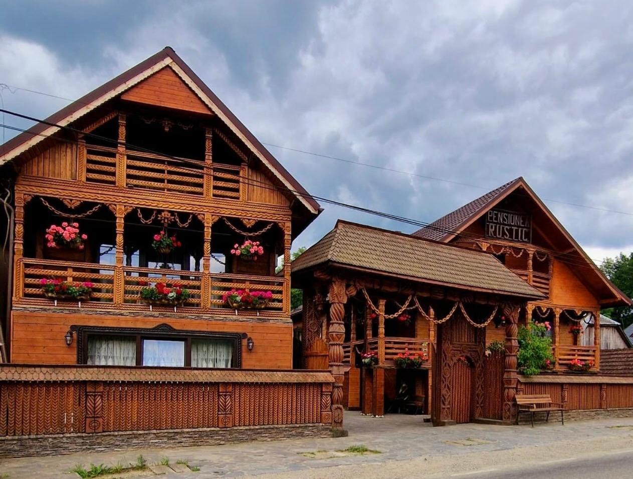 Pensiunea Rustic Oncesti Onceşti Exterior foto